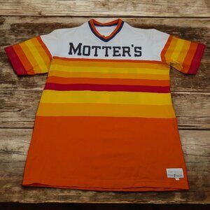 Vintage Motter's Jersey 70s 80s Medalist Sand Knit Mens L‎ Houston Astros Colors